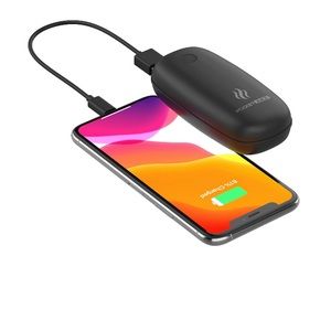 Pocket Juice Hybrid Heat, Rechargeable Pocket Hand Warmer and 5200mAh USB Power